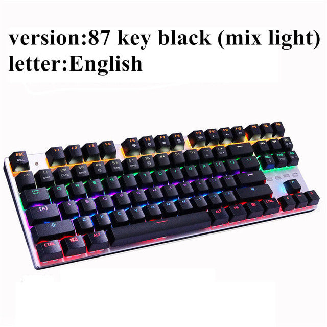 Edition Mechanical Keyboard 87 keys Blue Switch Gaming