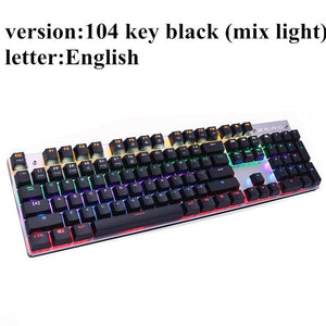 Edition Mechanical Keyboard 87 keys Blue Switch Gaming