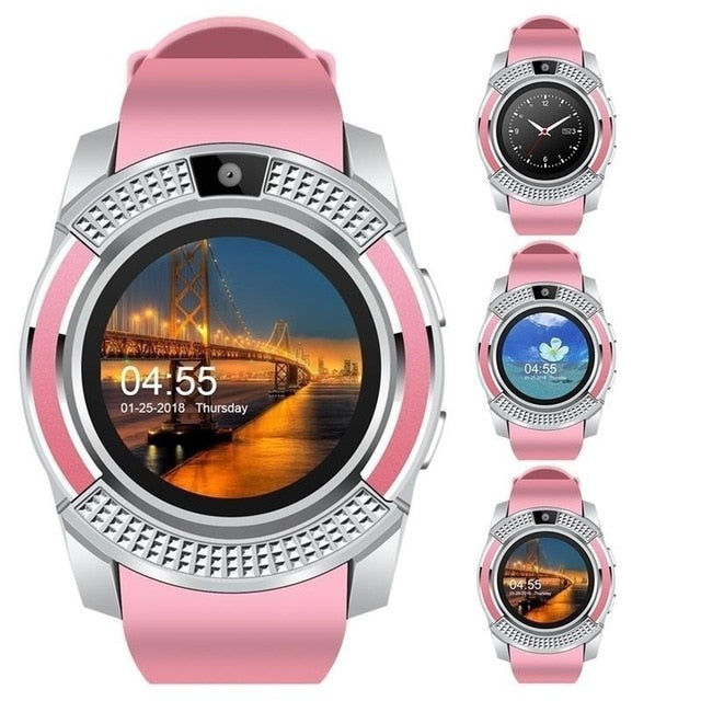 Smart Watch V8 Men Bluetooth Sport Watches Women Ladies